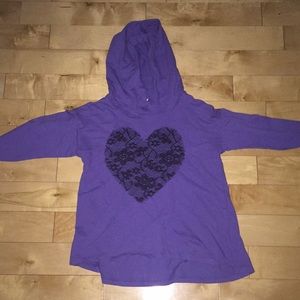 Purple hoodie